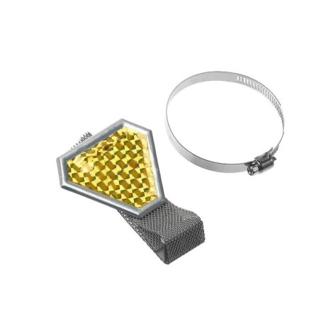 Car antistatic, 26 cm, yellow catfote-2