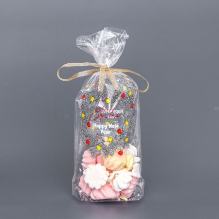 Package Packing BOPP, with a bottom fold, "wreath" 15*30 cm-1