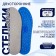 Insoles (silicone, polyester) University 35-40p-r 25cm (pair) gray/this package SS