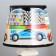 Highway Lamp "Racing" E14 15W white-black 20x20x28 cm Risalux