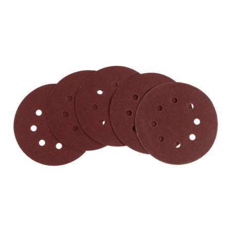 Circle of abrasive grinding under the "Velcro" tundra, perforated, 150 mm, P100, 5 pcs.-4