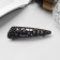 Hair hairpin "Brioni" corner, 6.5 cm