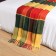 Elf 140x200 cm, yellow/red/green rap. 1, New Zealand wool 70%, PE 30%
