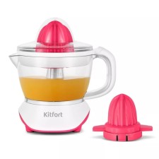 Sokovyshka KitFort KT-1147-1, for citrus fruits, 40 watts, 0.7 l, 54 rpm, white-red
