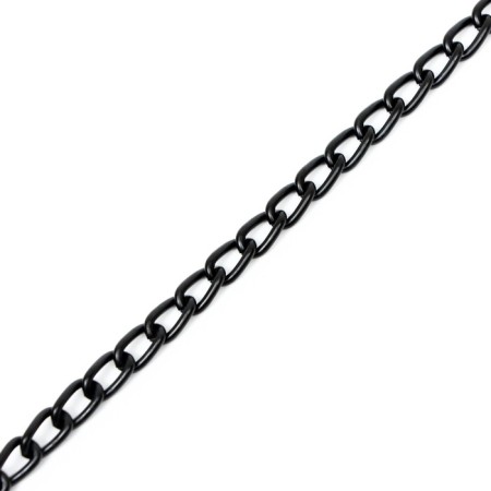 Metal leash, 120 cm x 2 mm, black-4