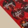 Paper stickers “warmth and joys”, for gifts, 9 x 16 cm, new year