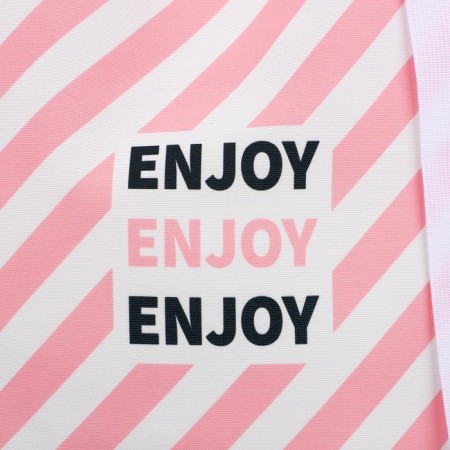 Women's beach bag "Enjoy", 39x32 cm, pink-3