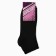 Women's net socks, black color, size 25