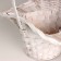Wicker basket "Hat", D9x14/10xh30cm, White, Bamboo