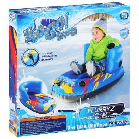 Tubing is a free -free inflatable Bestway H2ogo! Snow, 84x46 cm-6