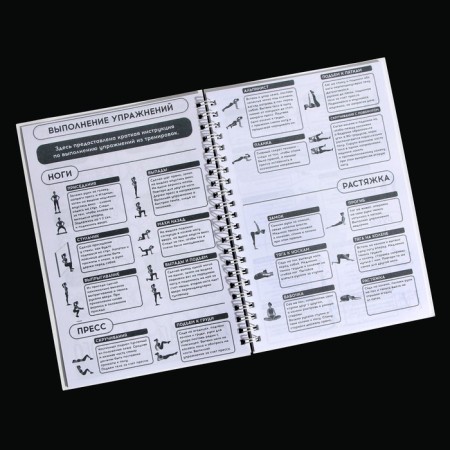 Training diary on the Chellenge 30 days spring, A5-10