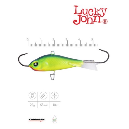 Balancir Lucky John Baltic 5, 5 cm, color 29-1