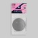 Reflective thermonacle "smile", d = 5 cm, 5 pcs, color gray