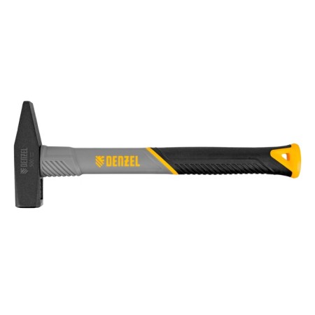 Denzel 10485 locksmith hammer, TPR coating, Fiberglass handle, 500g-1
