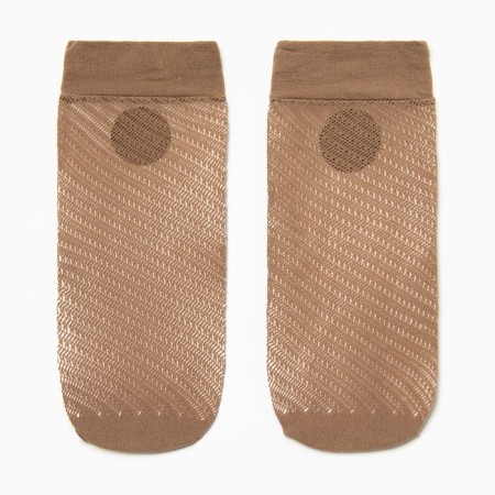 Women's socks minimi, tan color, one size-1