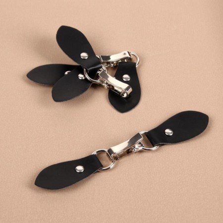 Cleaner clan 15.5 × 3 cm, 3 pcs, black/silver color-1