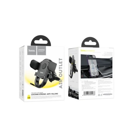 Hoco H6 car holder, for 4.5-7 inches, black-5