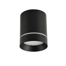 Ceiling flow Gerhort G84003/9W 4K BK, 10x7.9x7.9 cm, black color is black