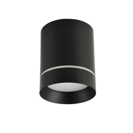 Ceiling flow Gerhort G84003/9W 4K BK, 10x7.9x7.9 cm, black color is black