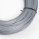 Smooth artificial rattan 8 mm 100 m crescent (silver metallic)