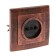 Roset "Elect" RS 16-131-hm, 16 a, 250 V, single, hidden, without salary, black for copper