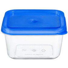A set of food containers with lids, for storage of baby food, 8 pcs., Mix colors