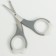 Scissors manicure children's safe, gray color