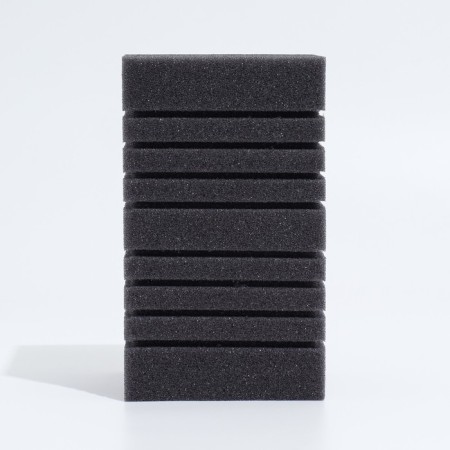 Rectangular sponge for the turbo filter No. 14, 11 x 11 x 20 cm, gray-1