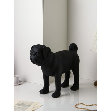 Figure "Pops", Polystone, 48 cm, black matte color
