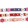 Belly leather two-layer leather with a flower, 30 x 1.2 cm, Osh 20-30 cm, mix of flowers