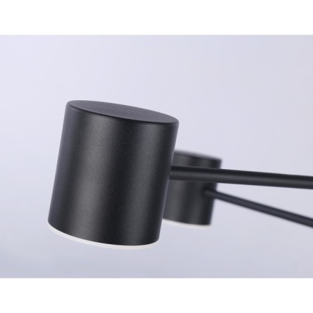 LED LED SUBSTANCE AMBRELLA LIGHT, LINETECH, FL51712, 6XLED, 29 W, 2175LUM, 3000-6400K, Black Color Black-4