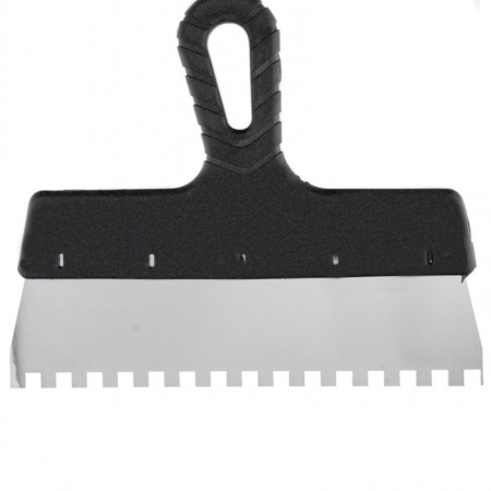 Sparta 85143 spatula, 8x8 mm tooth, stainless steel, plastic handle, 250 mm-1