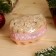 New Year. Massage soap with Luffa "hot cocoa" 100 g