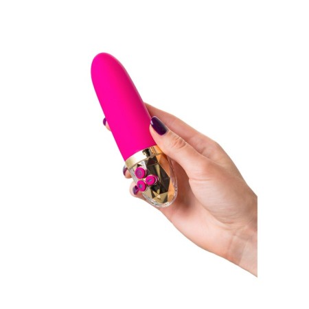 Vibrator Mystim Sleak Freak, 14.5 cm, silicone, red color-8
