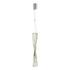 Suspension lamp ST LUCE. SL6205.103.01. Elica. 1x11 W, LED, 3000K, 935 LM, 7.6x7.6x100 cm, chromium color