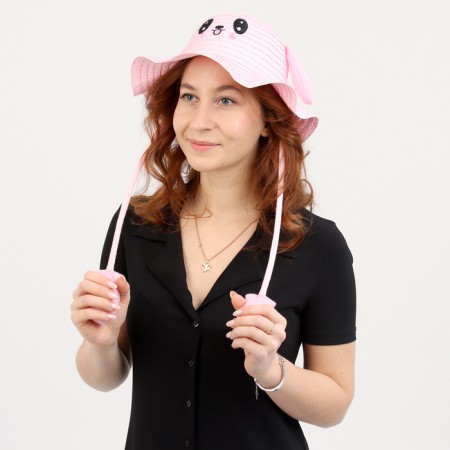 Panama "Cute Bunny", the ears rise pr 52-54 pink color