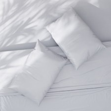 Pillowcase 220s Ethel 50*70 cm, central-gray, satin, 100% cotton