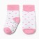 Socks of children's terry crumb I "hearts" p. 8-10 cm