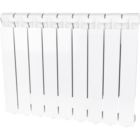 Aluminum radiator Stout Bravo, 500 x 80 mm, 9 sections, side connection