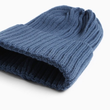 Kit for a girl (hat, snood), blue color, size 50-54-1
