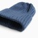 Kit for a girl (hat, snood), blue color, size 50-54