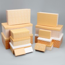 Set of boxes 15 in 1, gift packaging, “universal”, 12 x 6.8 x 4 cm - 46.6 x 30.2 x 17.5 cm