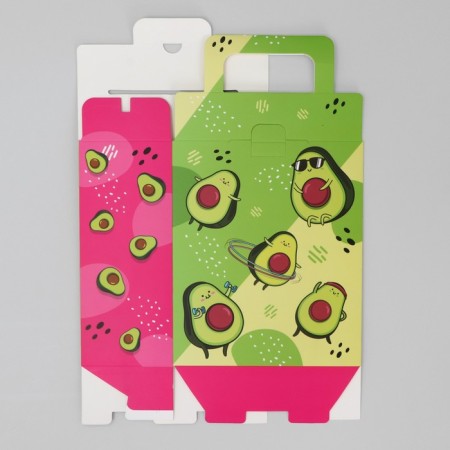 Gift folding box, packaging, "avocado", 18 x 15 x 7.5 cm-6