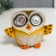 Souvenir Polystone Light "Filin -Malysh - A hug" from the solar battery 8x7.5x10 cm