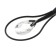Chandelier gallop 890531 3x60W E27 black/matte white with black pattern