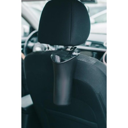 Container for garbage in the car interior, black-1