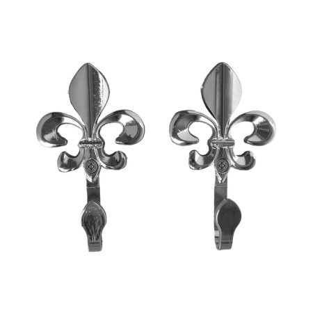 One -rod hook for curtains CAPPIO KC112, chromium color, 2 pcs-1