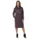 A dress from a footer, size 48, brown color