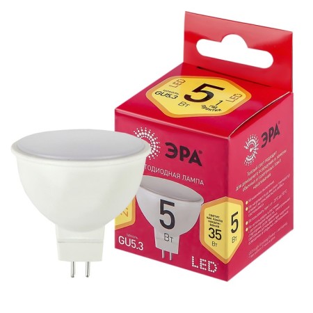 LED LED era Red Line "Sofit", 5 W, GU5.3, 400 lm, 2700K, glow warm white