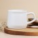 Ceramic mug “What cookies?”, 380 ml, white color